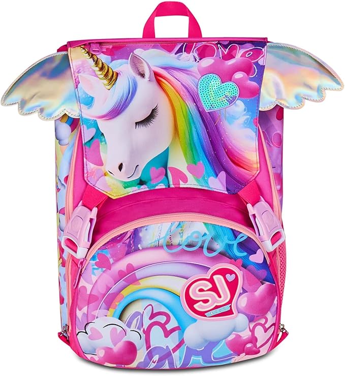 SEVEN SJ ZAINO FLYUNICORN GIRL SDOPPIABILE BIG