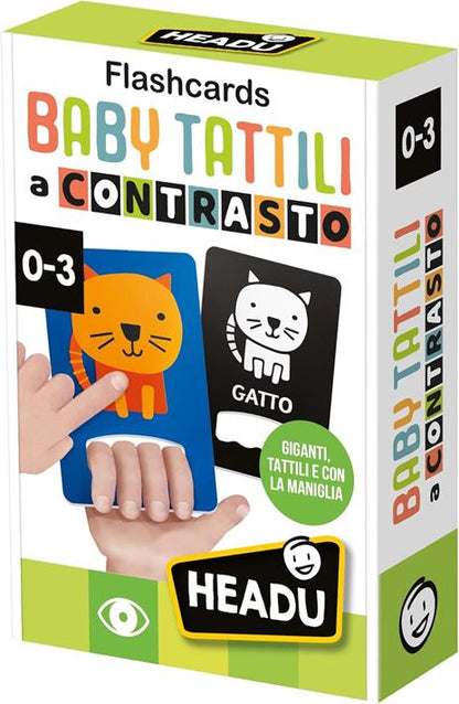 HEADU Flashcards Baby Tattili a Conta