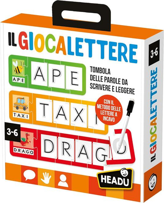 HEADU Il Giocalettere Un Gioco Educativo per Bambini dai 3 ai 6 anni