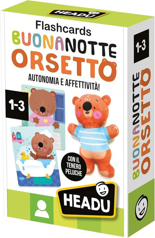 Headu Flashcards Buonanotte Orsetto