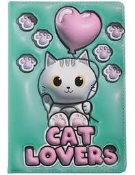 Itotal Agenda A5 Squishy 3D GATTO BIANCO