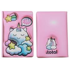 Itotal Agenda A5 Squishy 3D UNICORNO