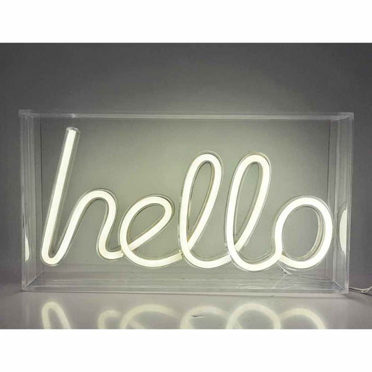 Insegna Led Hello