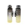 I-Total Borraccia Motivazionale In Tritan Nera E Gialla 1000ml
