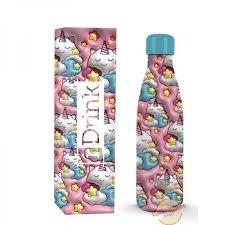 Idrink Bottiglia Termica 500 Ml Fantasia Unicorn 3d