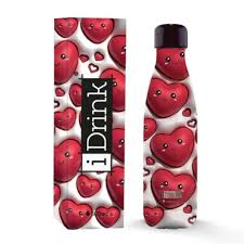 Idrink Bottiglia Termica 500 Ml Fantasia Follow Your Heart 3d