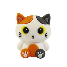 I-Total Gomma 3d Eraser My Little Bestie Gatto Tricolore