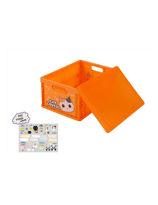 Scatola Pieghevole Orange Cat