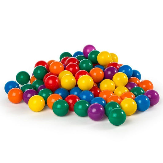 Intex Palline Colorate 6,5 cm - Set 100 Pezzi per Piscina e Ball Pit 2+