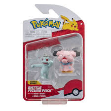 Pokémon - Battle Figure Pack - Machop & Snubbull