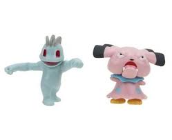 Pokémon - Battle Figure Pack - Machop & Snubbull