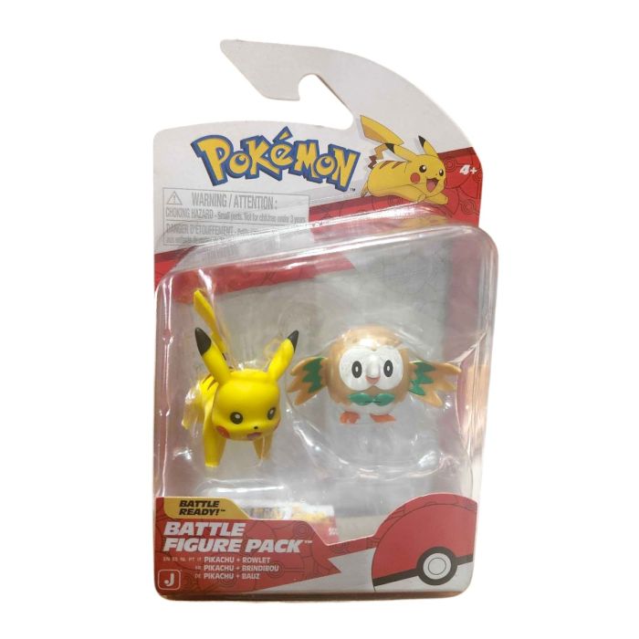 Rei Toys Rowlet & Pikachu STRANGER THINGS