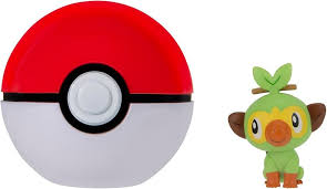 Rei Toys Grookey With Poke Ball POKEMON
