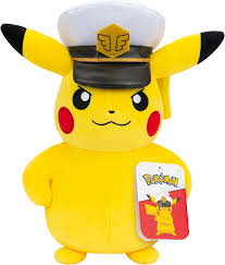 Pokemon Peluche Capitan Pikachu 20 Cm