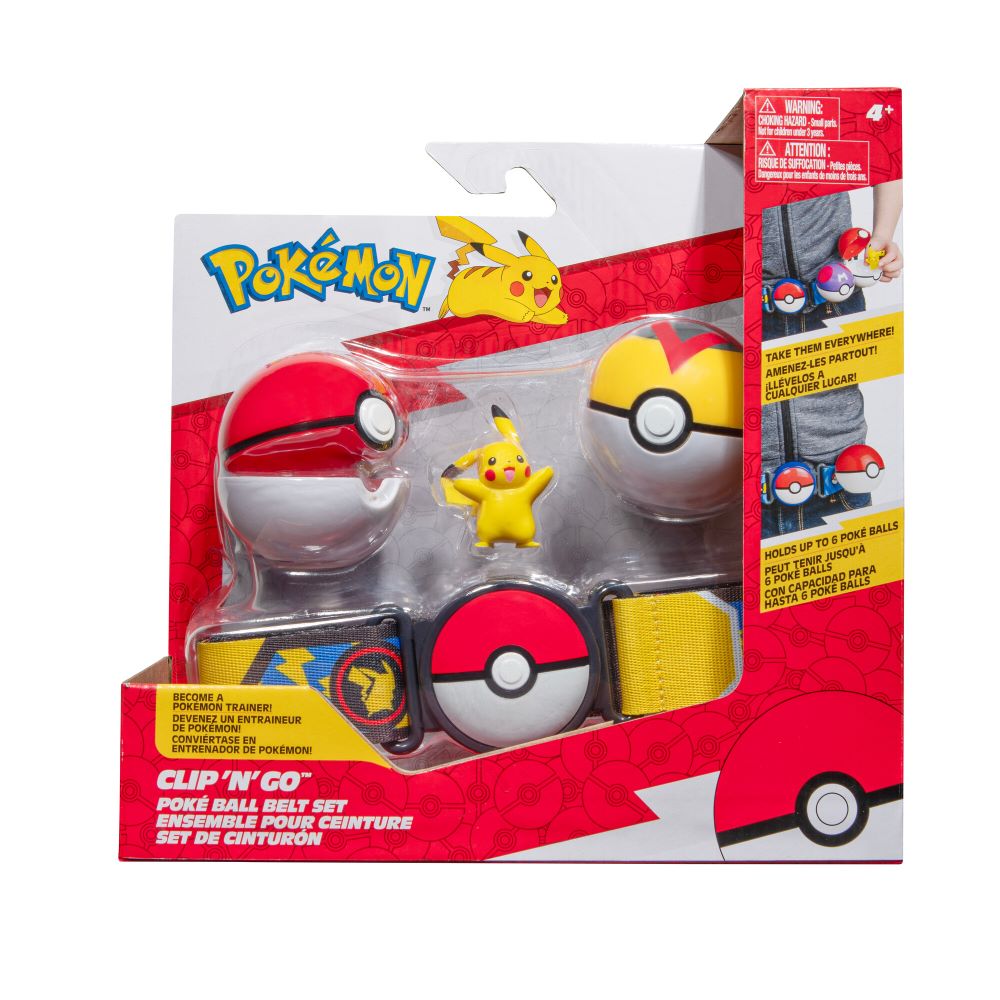 Pokemon Set Cintura Clip N Go