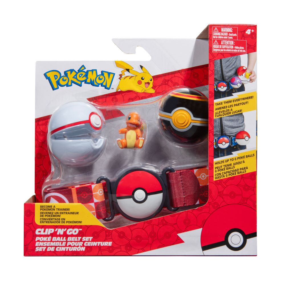 Pokemon Set Cintura Clip N Go