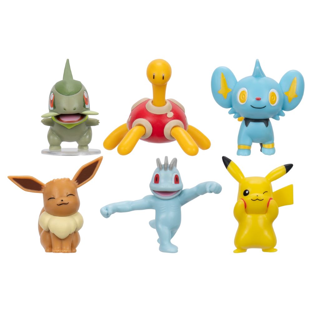 Pokemon Set 6 Personaggi