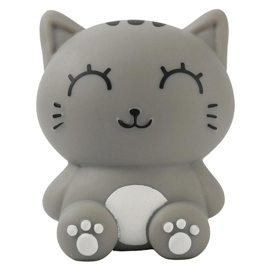 i-Total Antistress Squishy Grey Cat