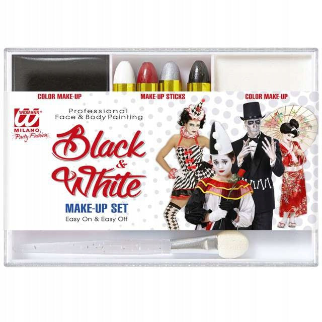 Set trucco Black & White - Make Sfx 4 Sticks Remover App Cosmeti -  Makeup Sfx Black White Set 4 Sticks Remover App Cosmeti