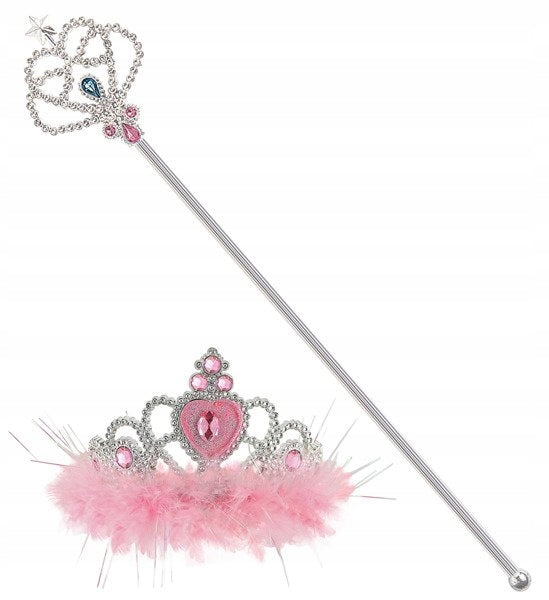 Widmann - Tiara e Bacchetta Magica da Principessa Rosa