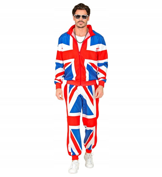 Widmann - Costume Tuta Bandiera UK Taglia XXL