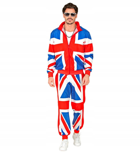 Widmann - Costume Tuta Bandiera UK Taglia XXL