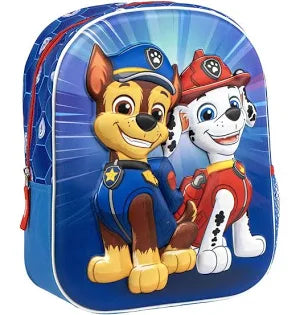 Cerdá Borsa Scuola Paw Patrol 3D Backpack 31cm Blu