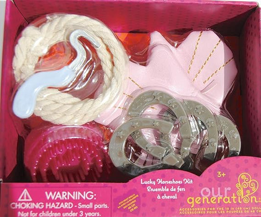Og dolls  Our Generation  Lucky Horse Care Set Toy - Set Cura Cavallo