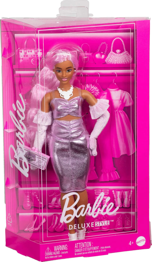 Barbie deluxe style metallic