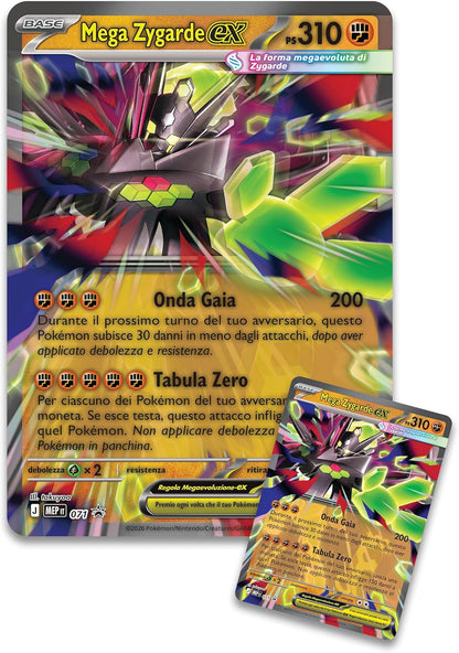 Pokémon: collezione premium Mega Zygarde-ex del GCC