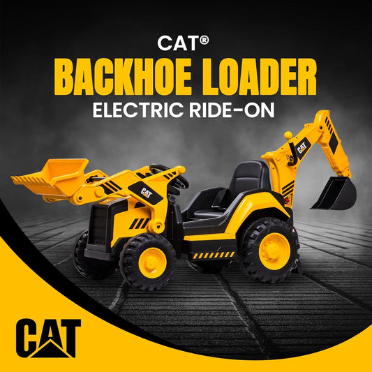 Trattore retroescavatore CAT 12V elettrico