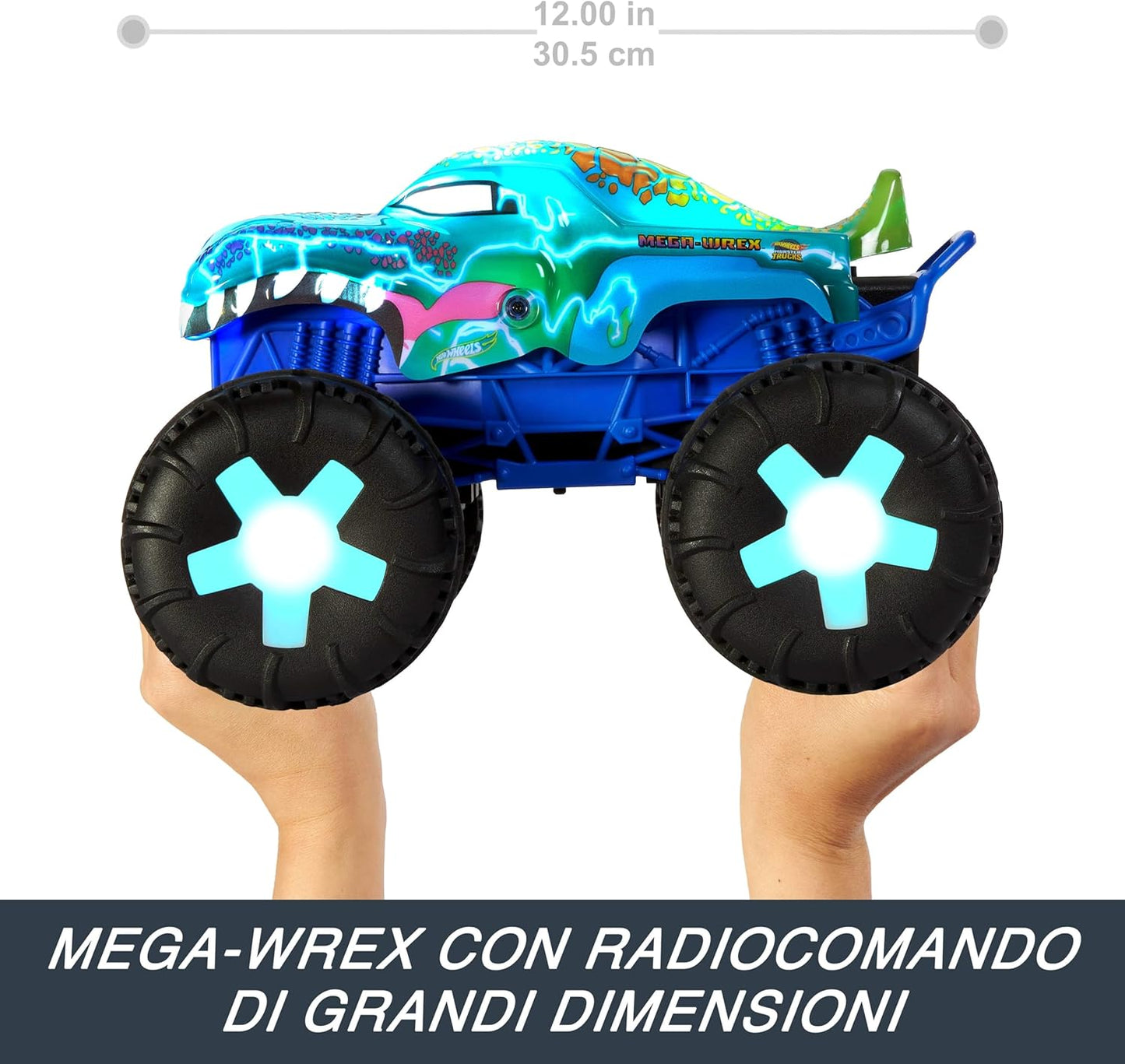 Mattel Hot Wheels Mega Wrex Gigante Rc