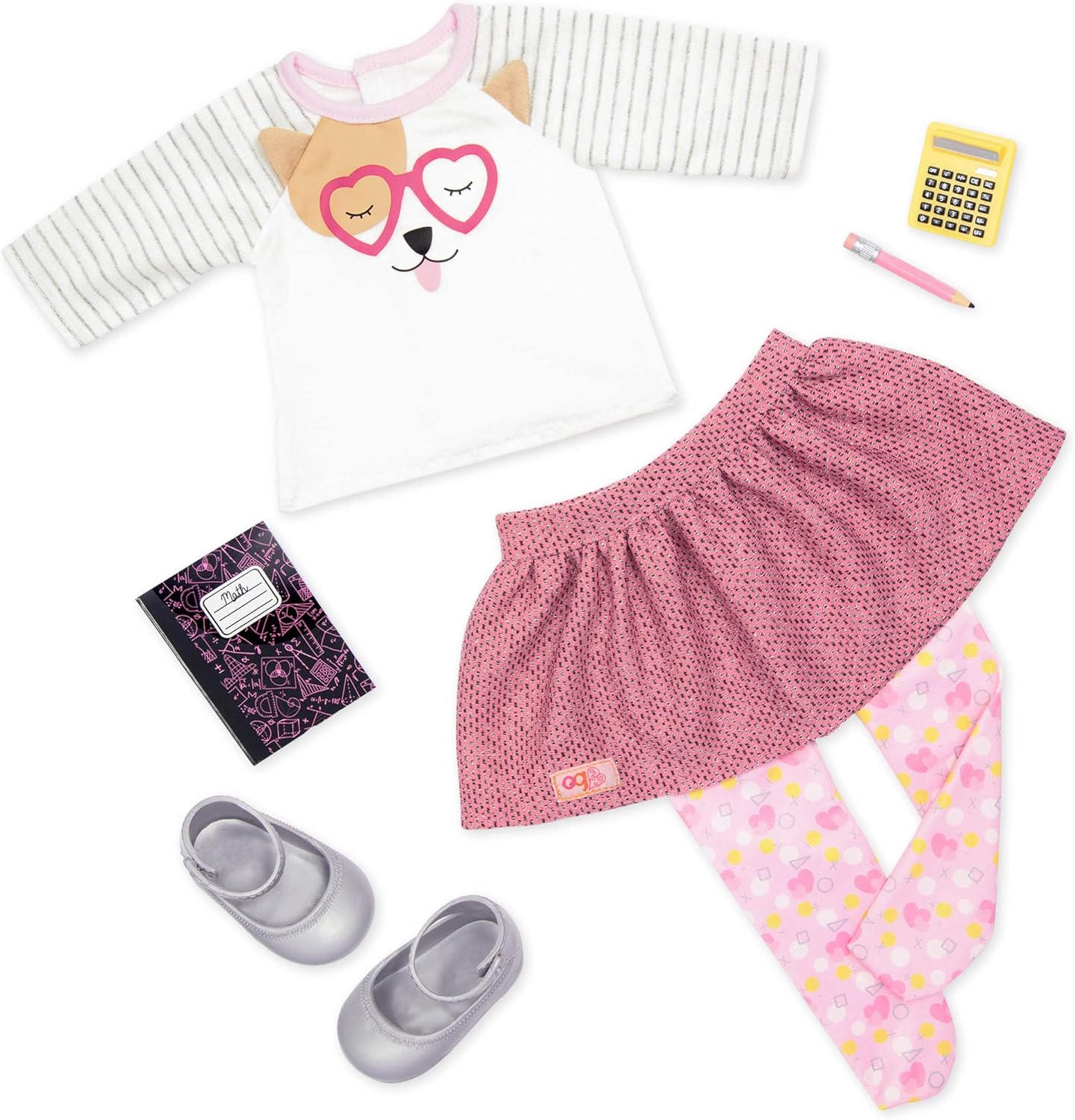Our Generation - Completo Scolastico - Accessori per l'aula - Vestiti per Bambole da 46 cm -