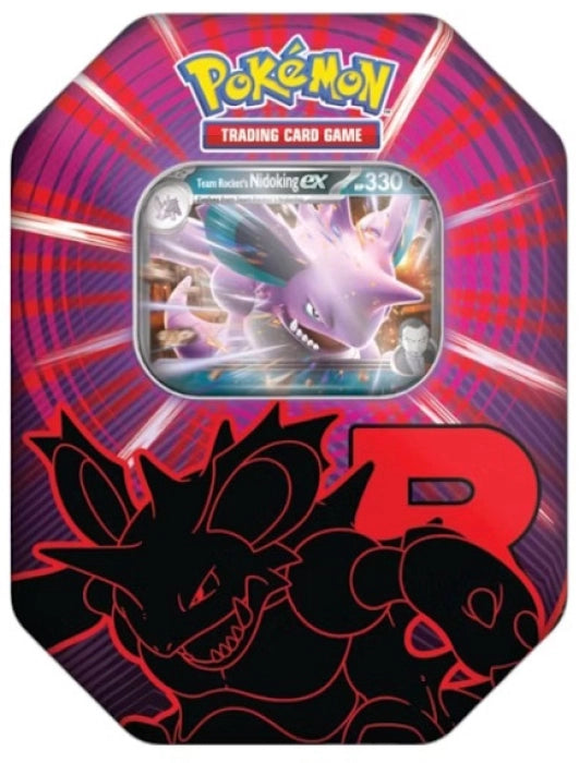 POKÉMON SCARLATTO E VIOLETTO - RIVALI PREDESTINATI: TEAM ROCKET - TIN DA COLLEZIONE - NIDOKING-EX (ITA)