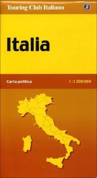 Touring - Italia Carta Fisico-Politica