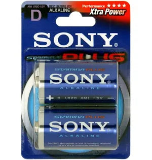 Sony Batteria Alcalina Stamina Plus 1.5V Non-Ricaricabile