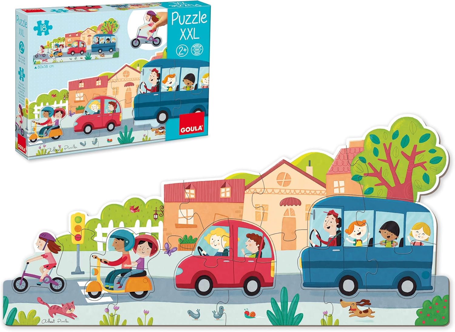 Puzzle Xxl Veicoli - Goula