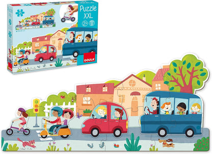 Puzzle Xxl Veicoli - Goula