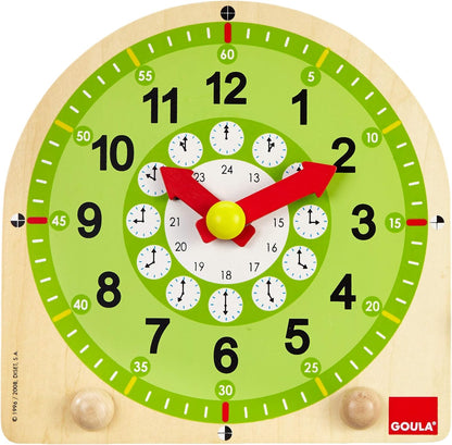 Goula - Orologio Educativo, Legno
