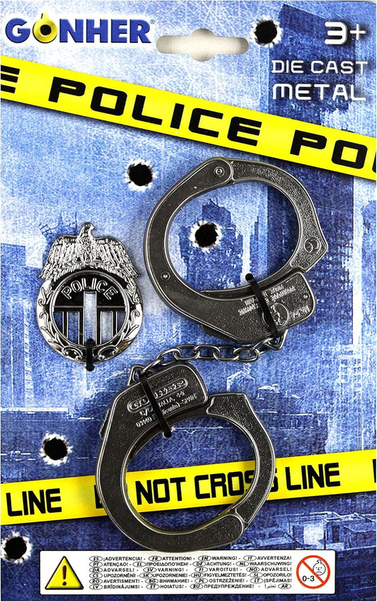 Gonher 324/0 Police Manette E Distintivo GOHNER