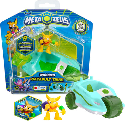 Personaggio Metazells Robbin Con Veicolo IMC