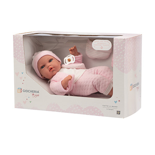 Arias Bebe Bambola Tutina Rosa 33 Cm ARIAS