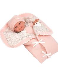 Arias Bambola Elegance 35 Babyto Rosa Fiori ARIAS