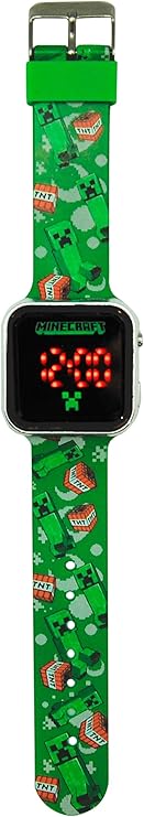 Minecraft Orologio Digitale Led