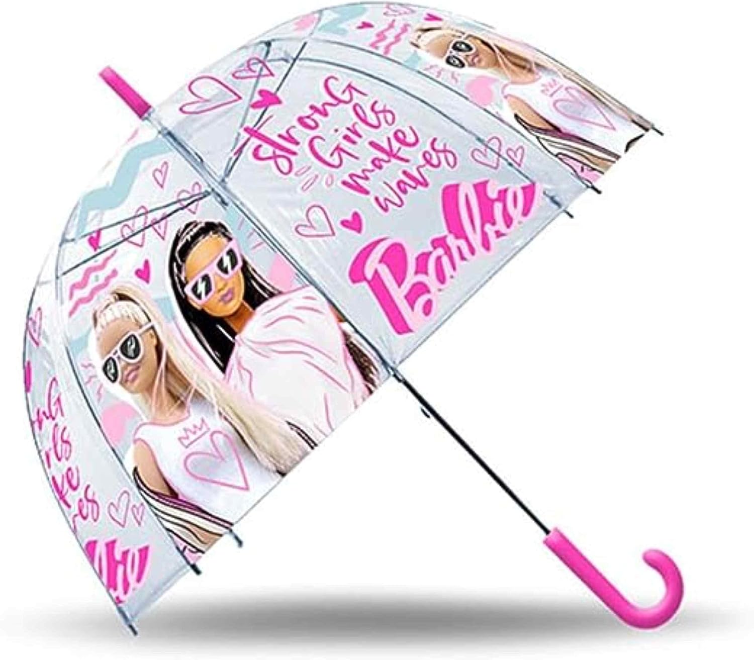 Ombrello Trasparente 46 Cm Barbie