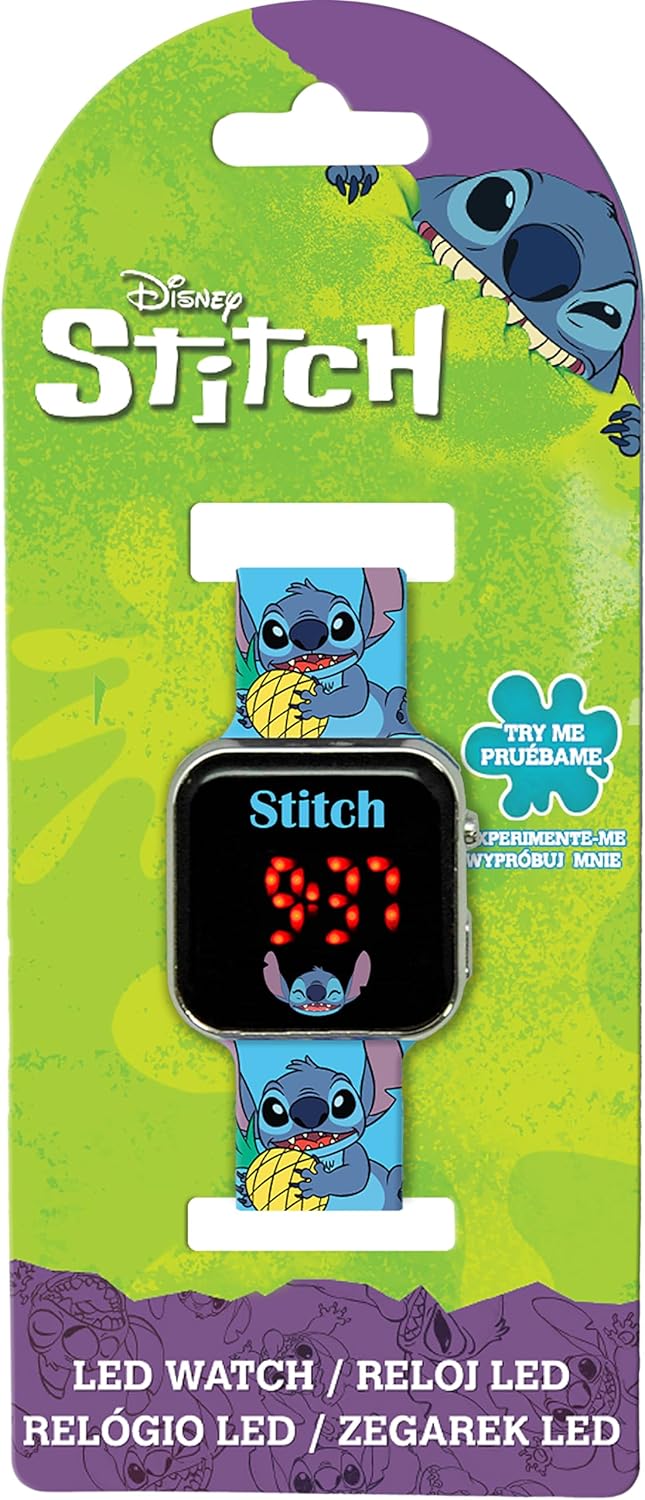 Stitch Orologio A LED