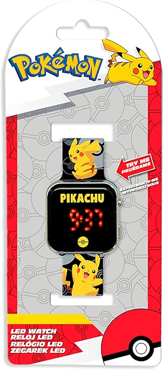 Pikachu- Orologio Digitale Led