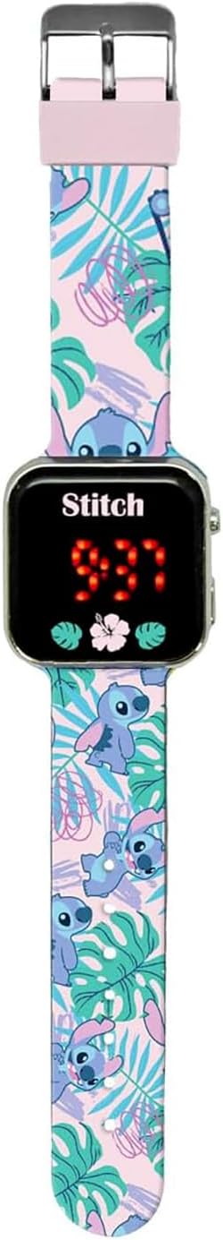 Stitch- Orologio Digitale Led