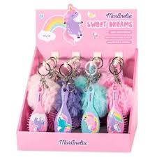 Mini Spazzola With Pompom - Martinelia