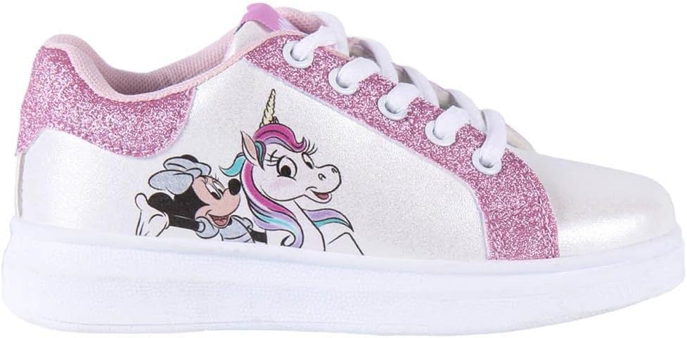 Scarpe Da Bambina Bianche Di Minnie Mouse Taglia 34